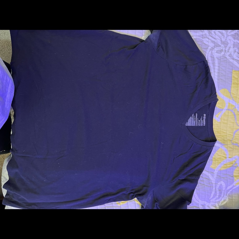 Mens Old Navy V Neck Blue